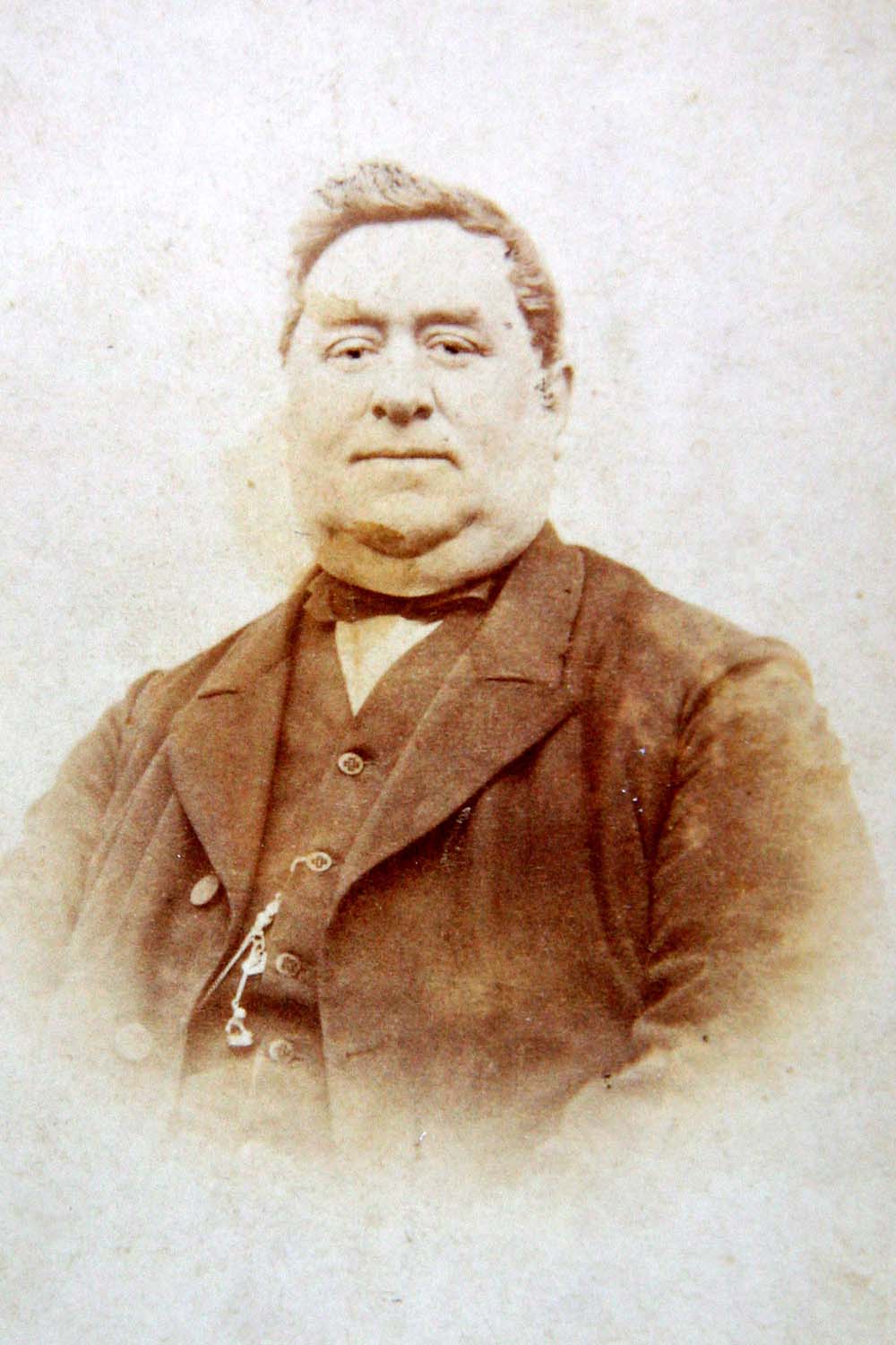 Portret van Dirk (Theodorus) Ammerlaan (1813-1880)