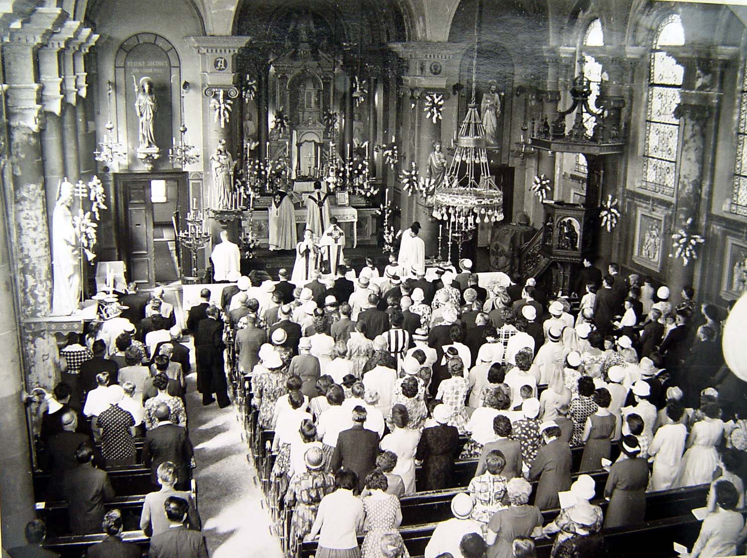 De laatste eredienst in 1963